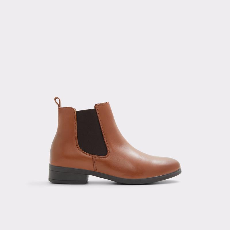 BOOTS - COGNAC