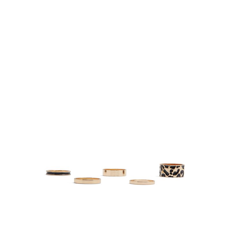 RING - BLACK/GOLD MULTI