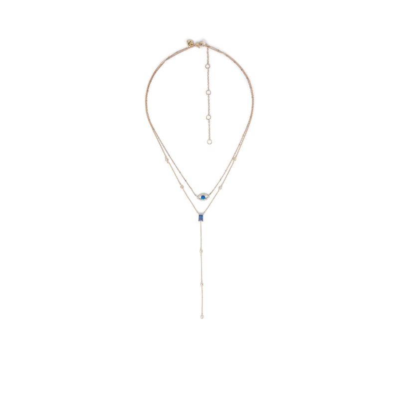 NECKLACE - MEDIUM BLUE