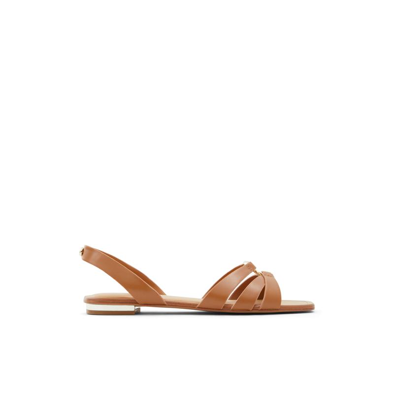 SANDALS - MEDIUM BROWN
