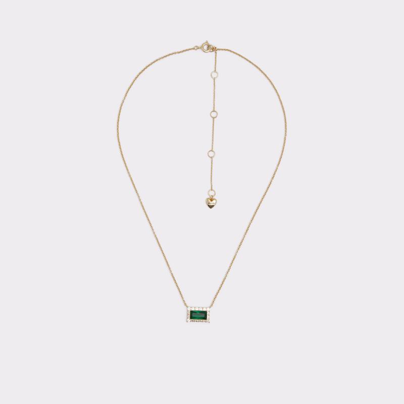 NECKLACE - DARK GREEN