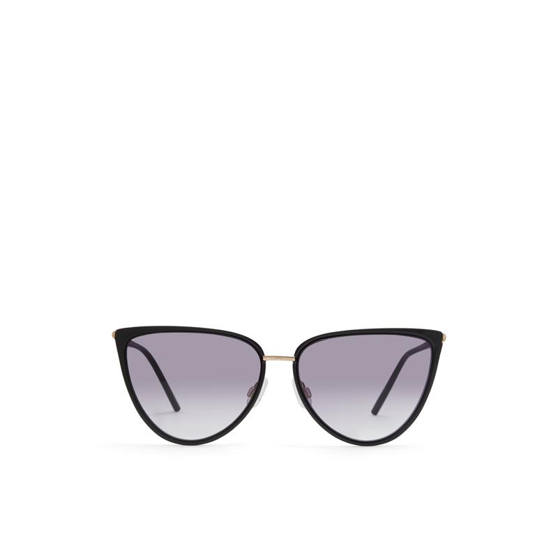 SUNGLASSES - BLACK/GOLD MULTI