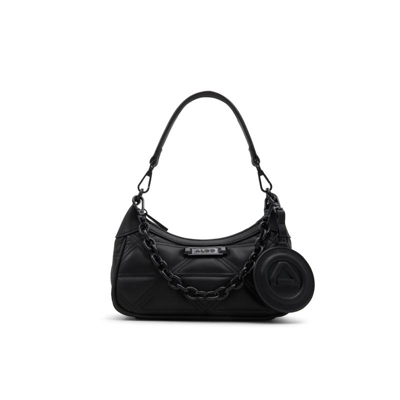 SHOULDER BAG - BLACK/BLACK
