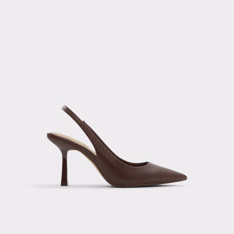 HIGH HEELS - DARK BROWN