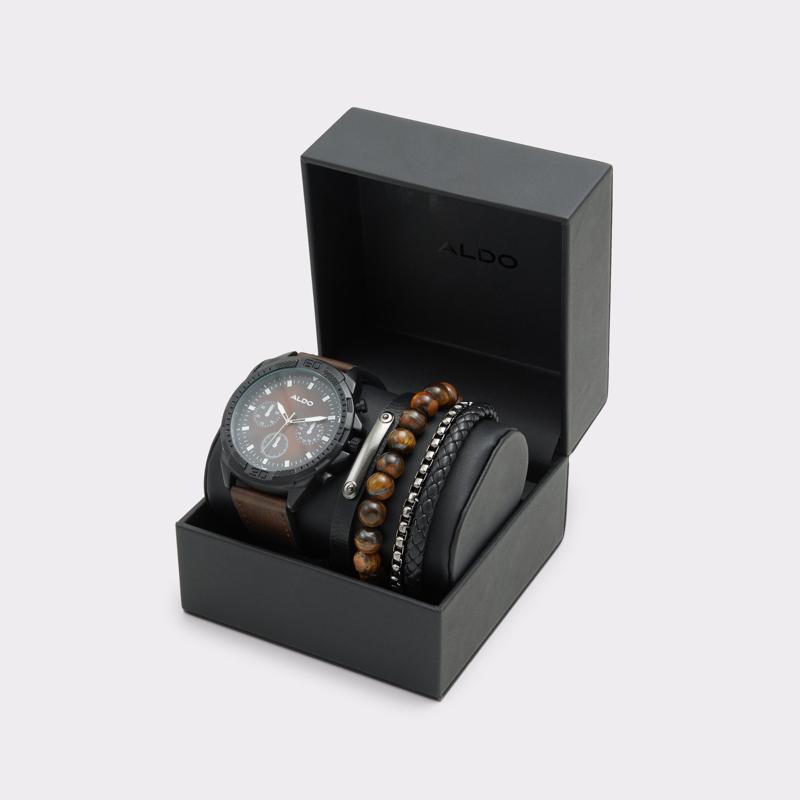 WATCH - BLACK/GOLD MULTI