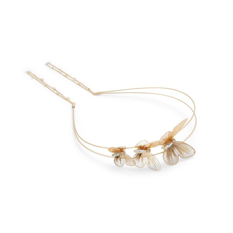 HEADBAND - GOLD/CLEAR MULTI
