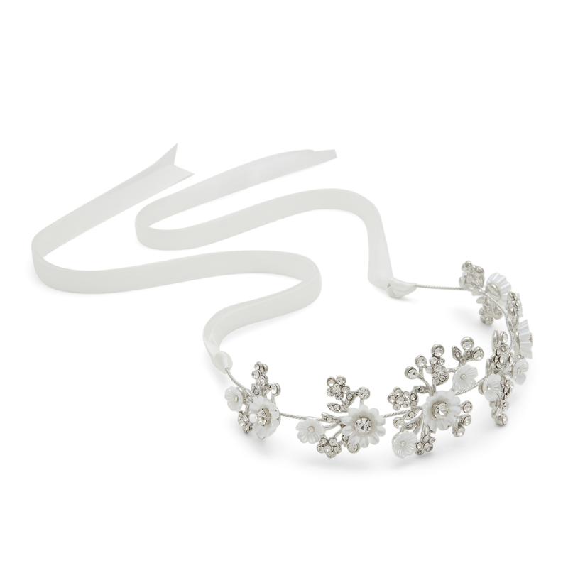 HEADBAND - SILVER/CLEAR MULTI