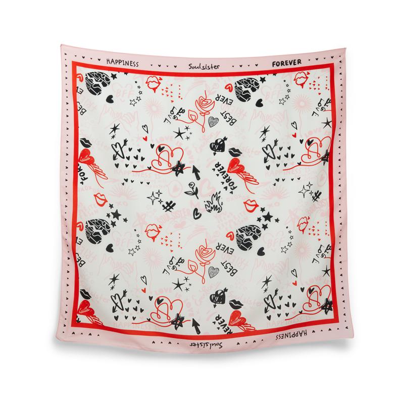 HANDKERCHIEF - MEDIUM PINK