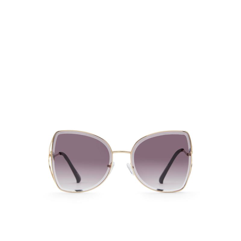 SUNGLASSES - BLACK/GOLD MULTI