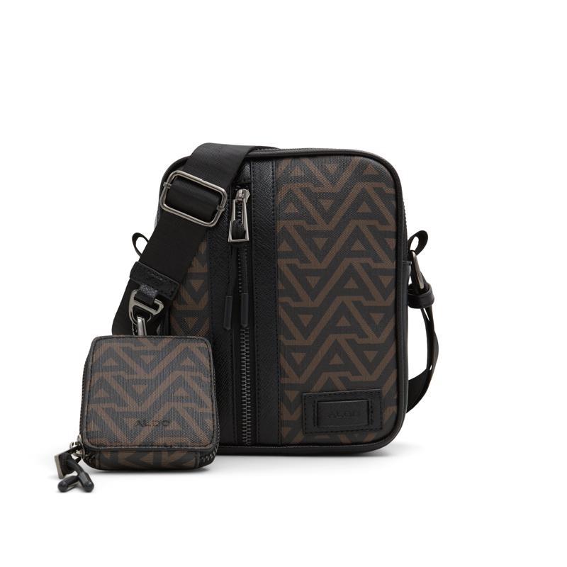 HANDBAG - BROWN OVERFLOW