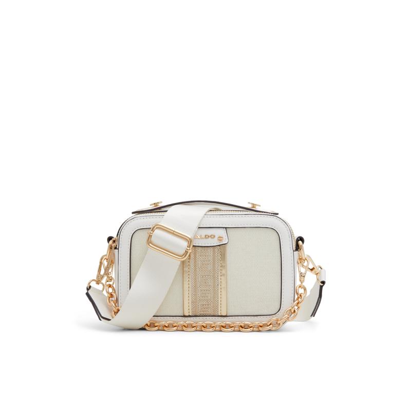 CROSSBODY BAG - WHITE OVERFLOW