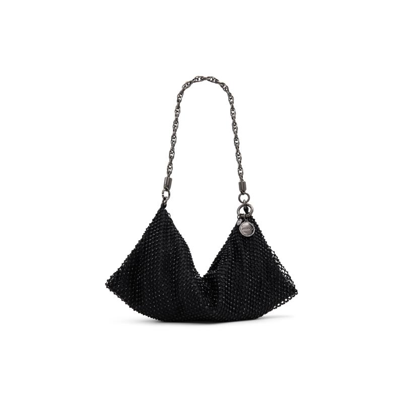 SHOULDER BAG - OPEN BLACK
