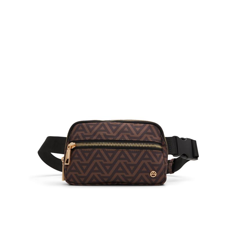 HANDBAG - BROWN OVERFLOW