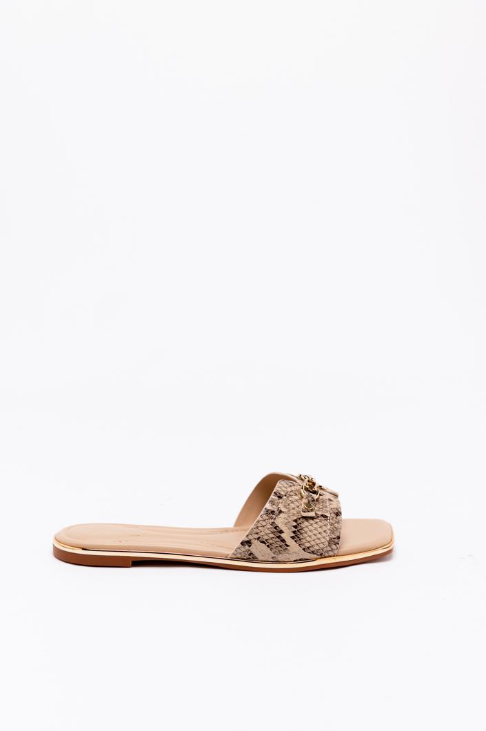 SANDALS - BROWN MULTI