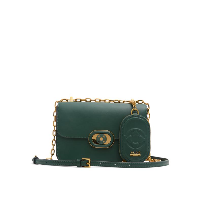 CROSSBODY BAG - DARK GREEN