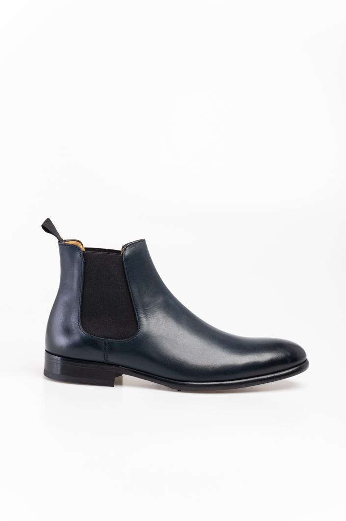 ANKLE BOOTS - NAVY