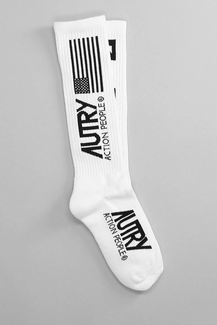 SOCKS - WHITE/BLACK