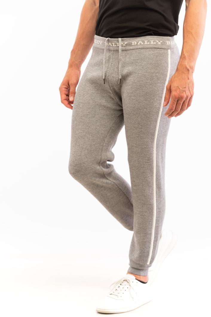 TROUSERS - GREY MELANGE