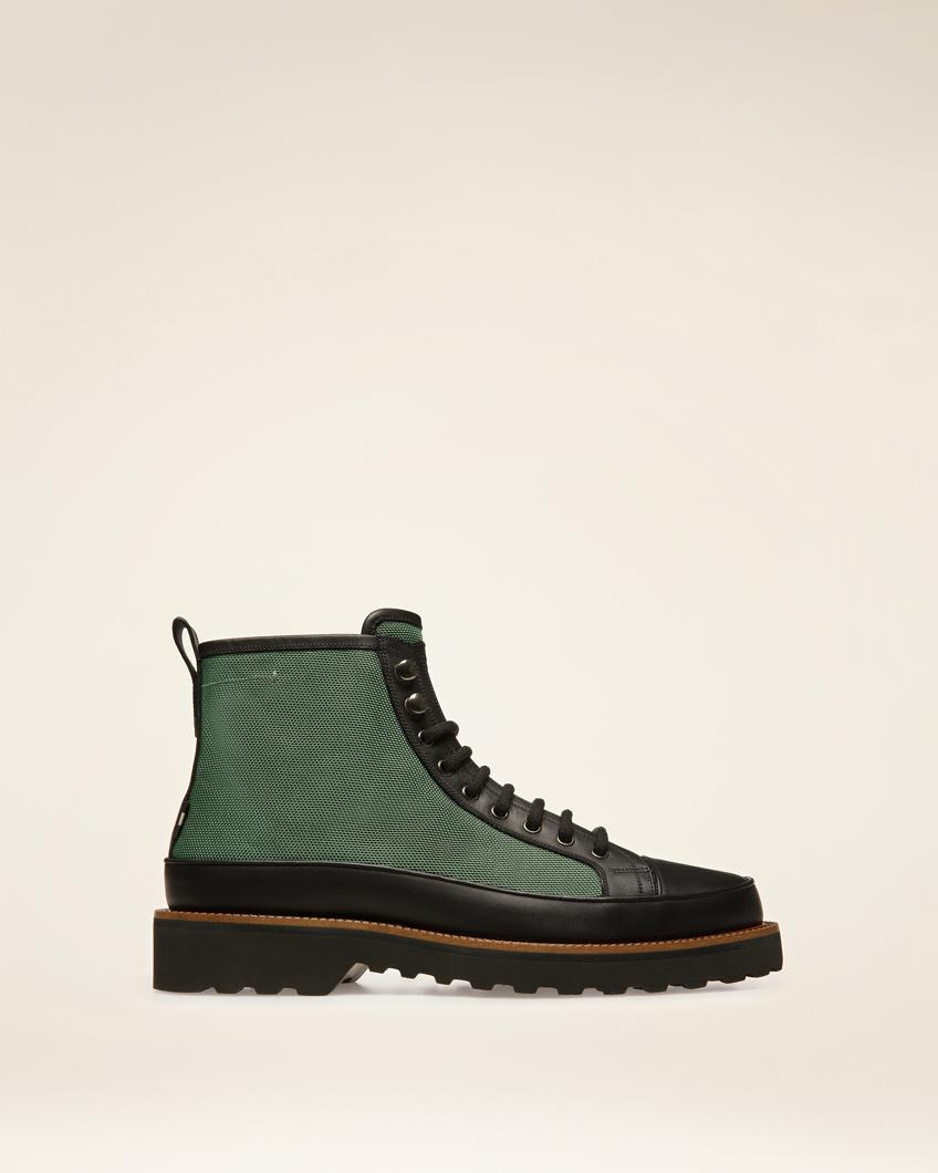 ANKLE BOOTS - SAGE/BLACK