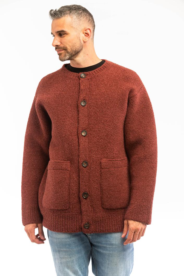 CARDIGAN - HERITAGE RED 21