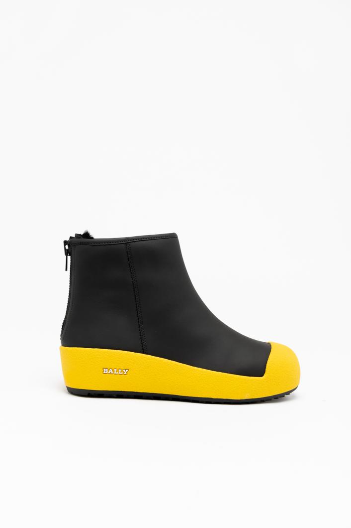 ANKLE BOOTS - BLK/GIALLO C/BLK/WHT
