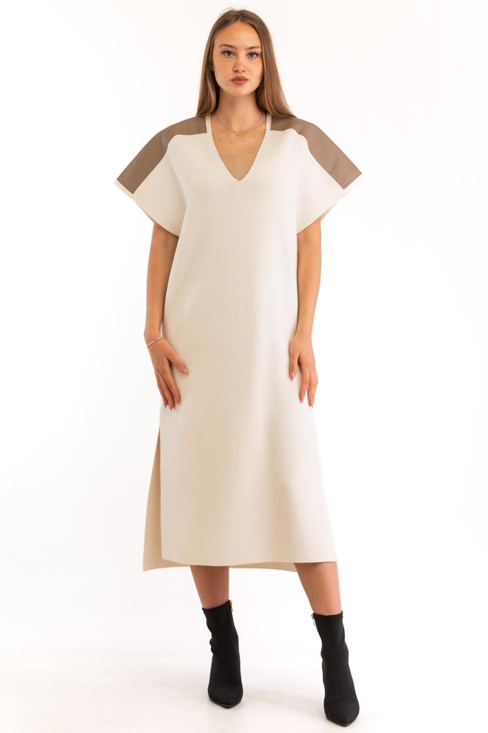 DRESS - DUSTY WHITE 50