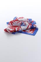 HANDKERCHIEF - RED BAMBOO PRIN