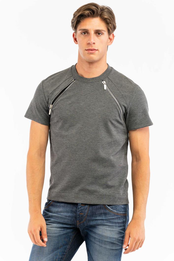 T-SHIRT - MEL.DARK GRAY
