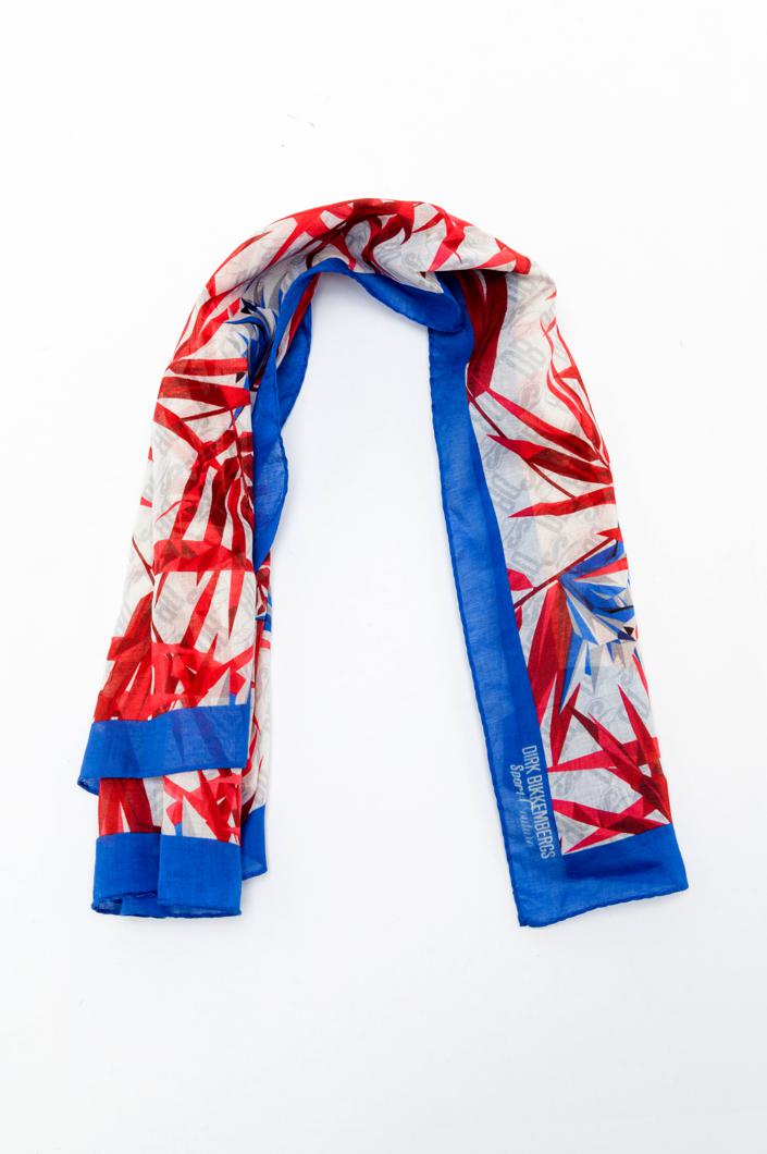 HANDKERCHIEF - RED BAMBOO PRIN