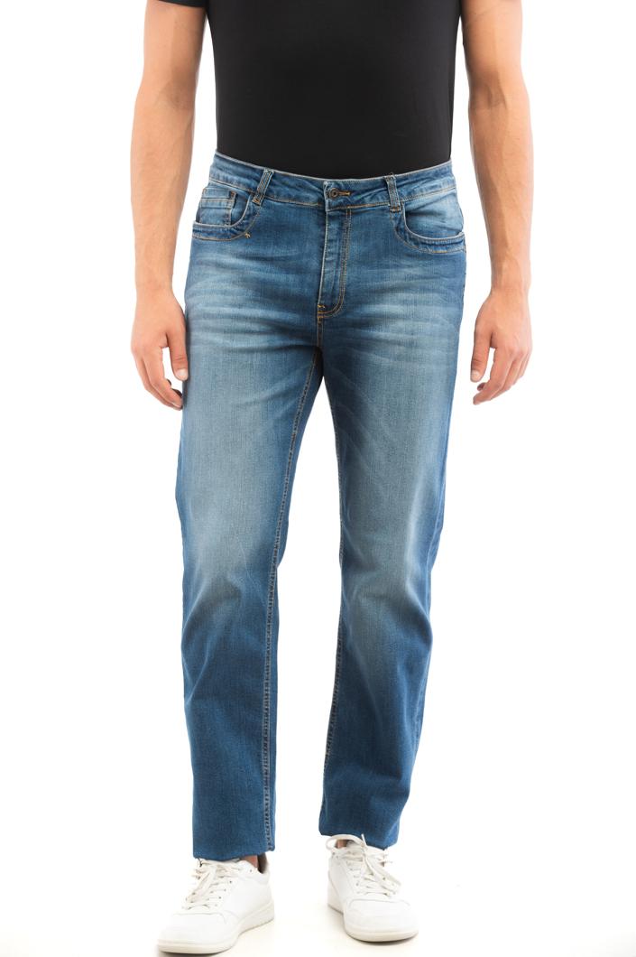 TROUSERS - L3 BLUE DENIM