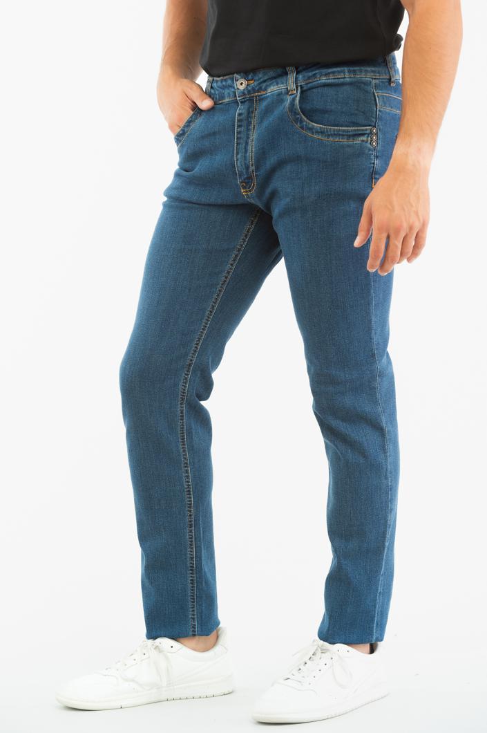 TROUSERS - L9 BLUE DENIM