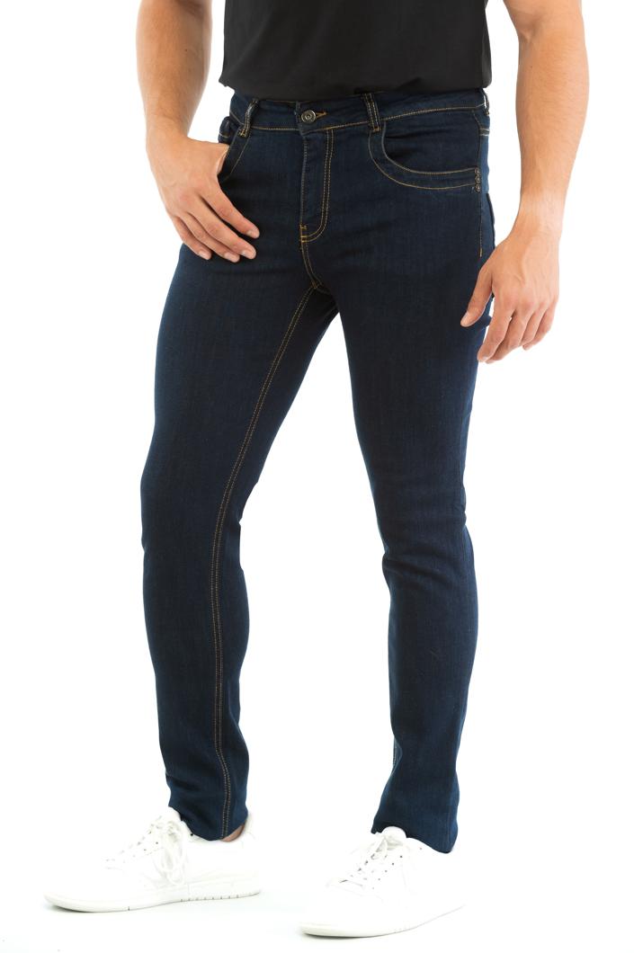 TROUSERS - L1 RINSE BLUE DENIM