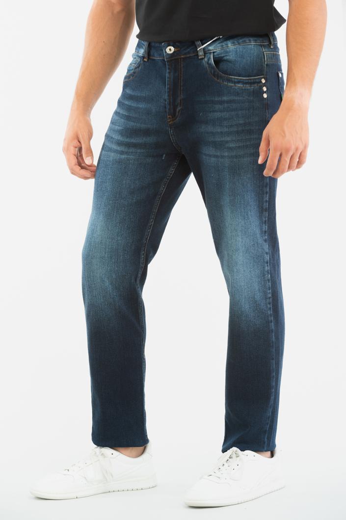 TROUSERS - L2 BLUE DENIM