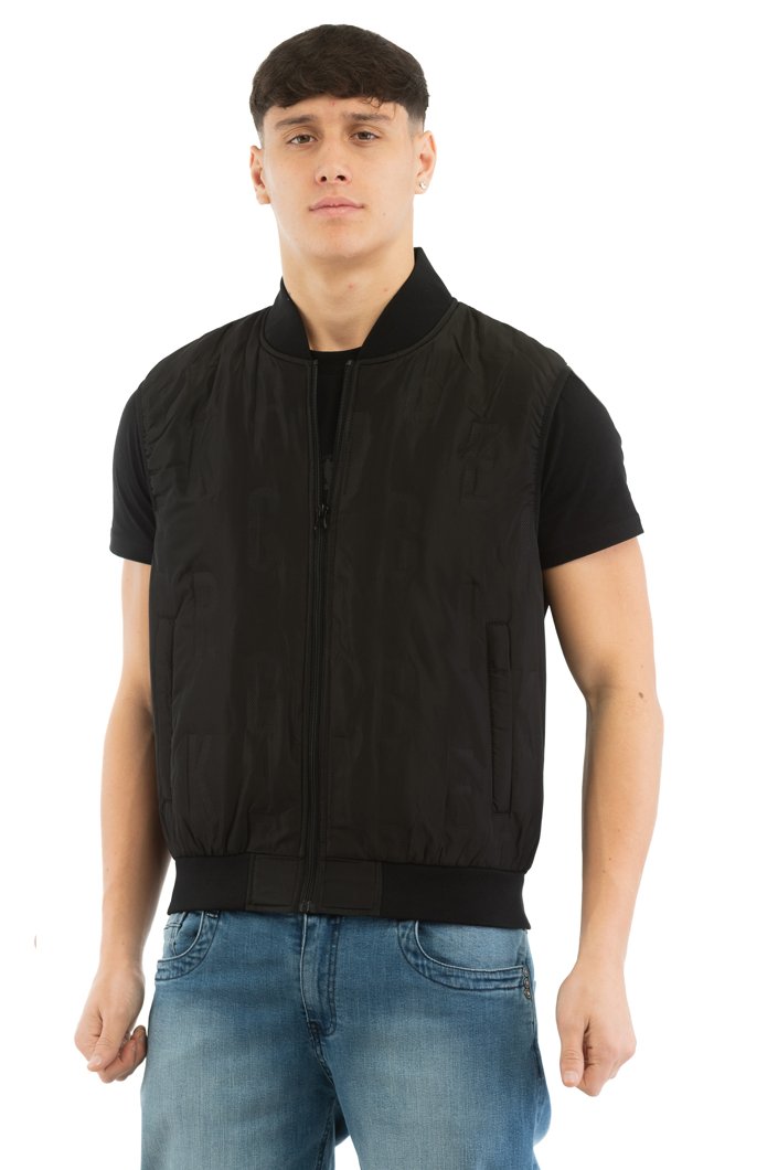 DOWN VEST - BLACK
