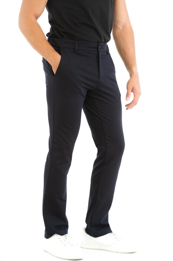 TROUSERS - BLUE GRAPHITE