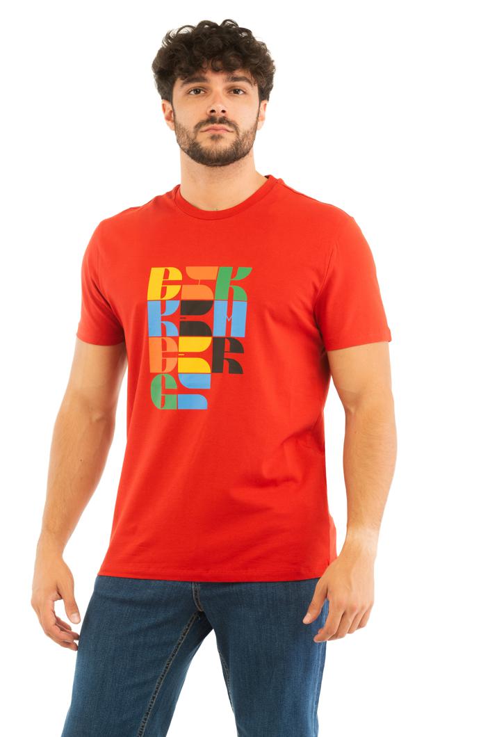 T-SHIRT - POMPEIAN RED