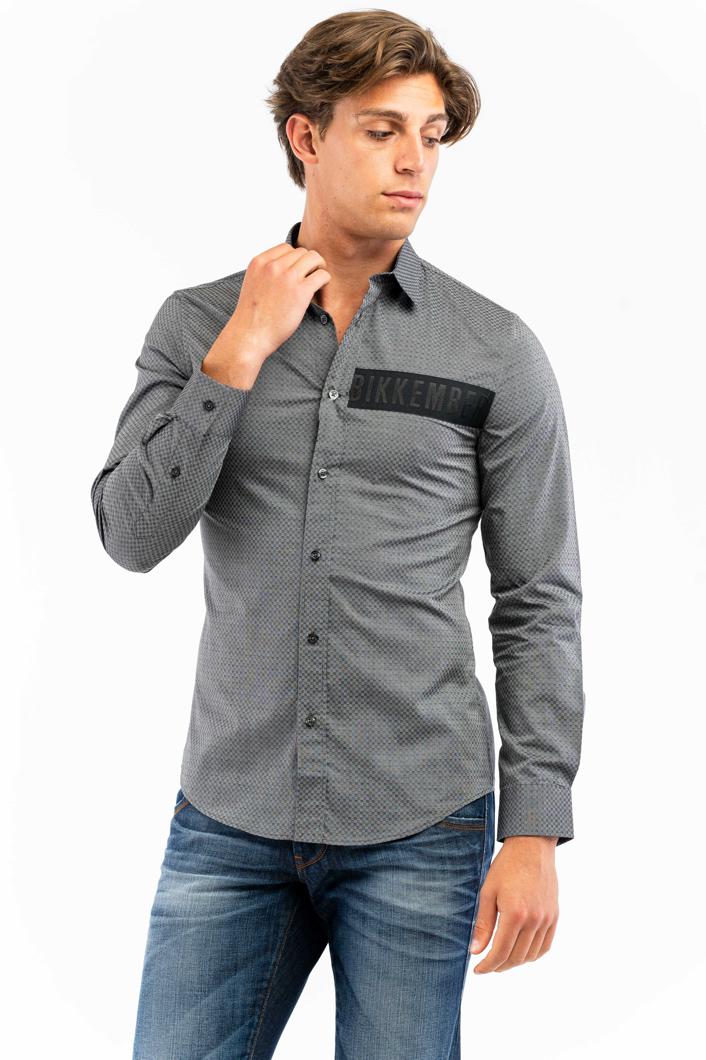 SHIRT - GREY/BLACK