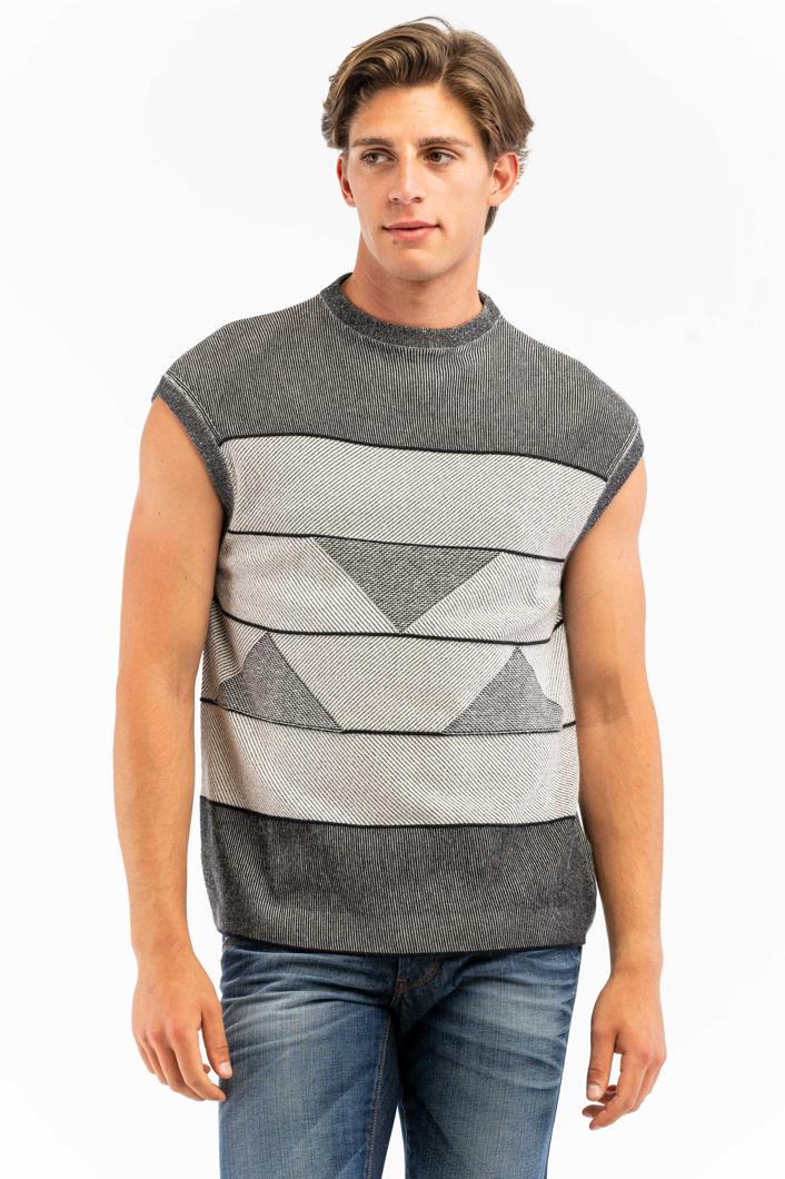 T-SHIRT - BS:BLACK/IVORY