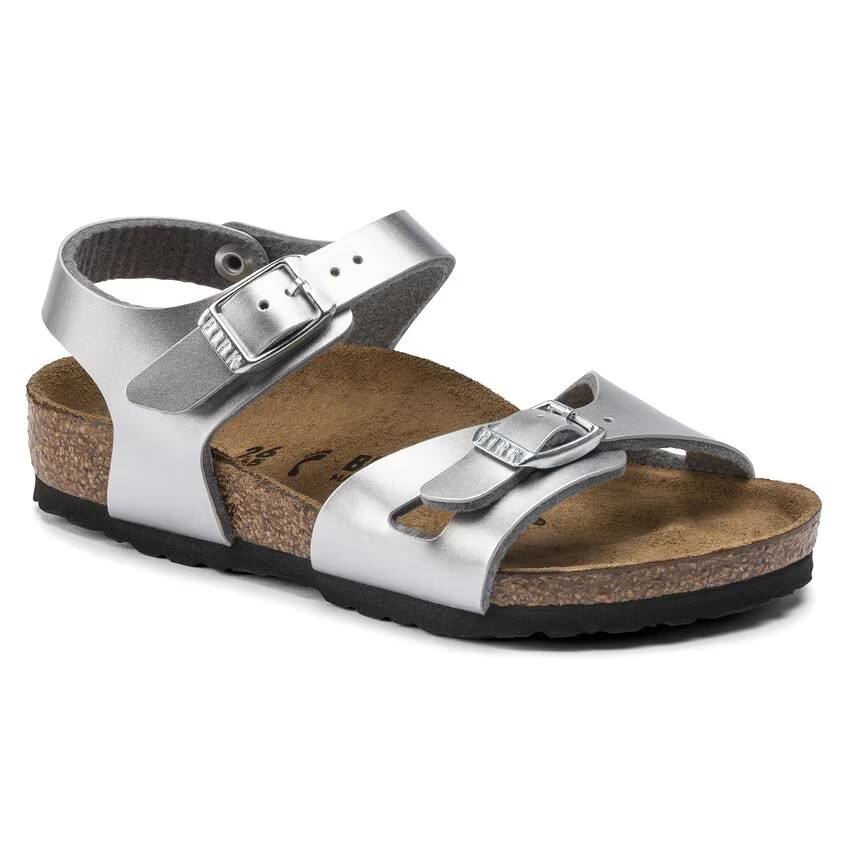 SANDALS - METALLIC SILVER