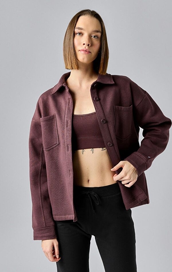 T-SHIRT LONG SLEEVE - BROWN