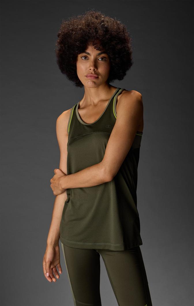 SINGLET - MILITARY GREEN