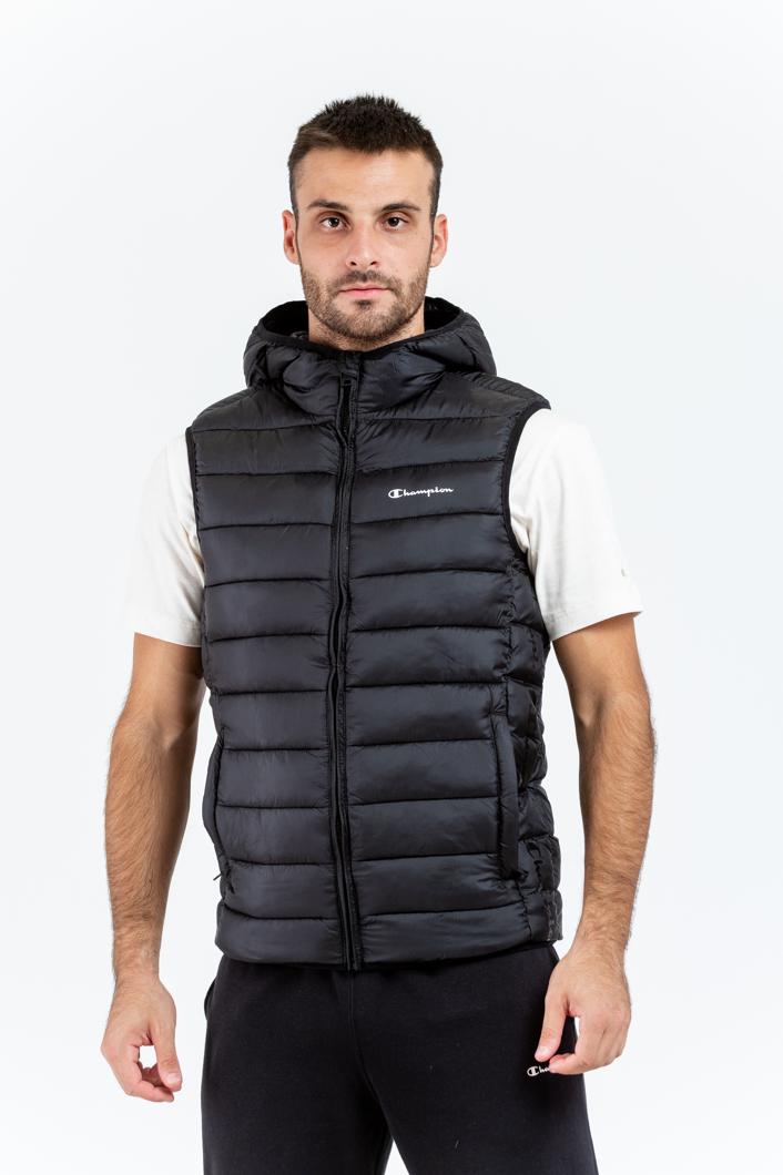 DOWN VEST - BLACK