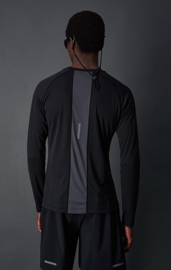 T-SHIRT LONG SLEEVE - BLACK