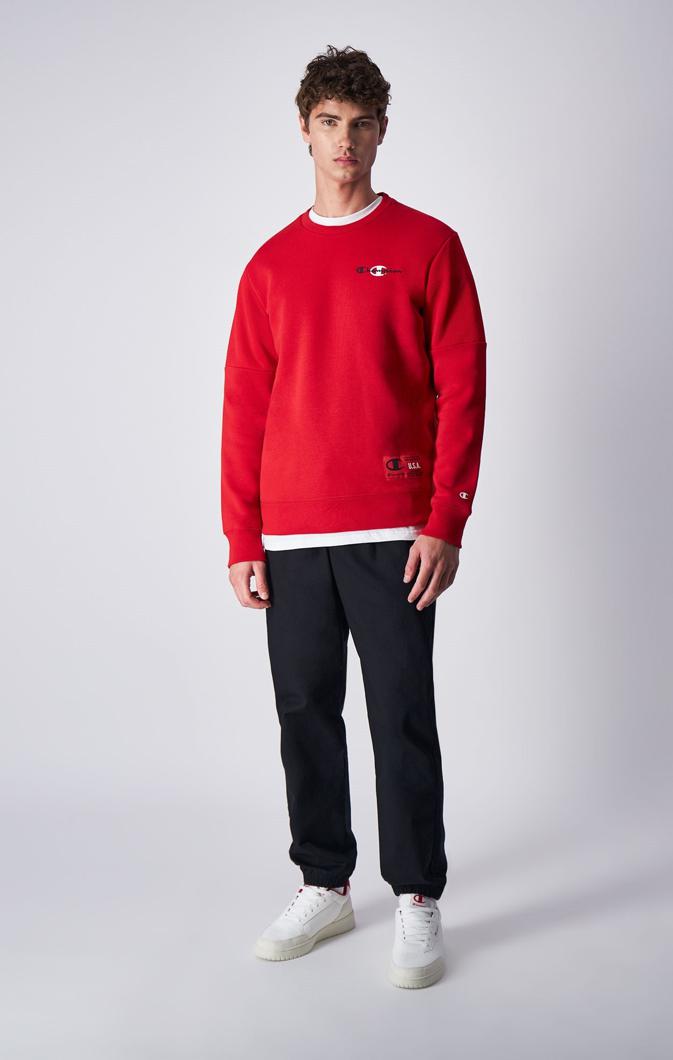 SWEATSHIRT - HTR/NBK