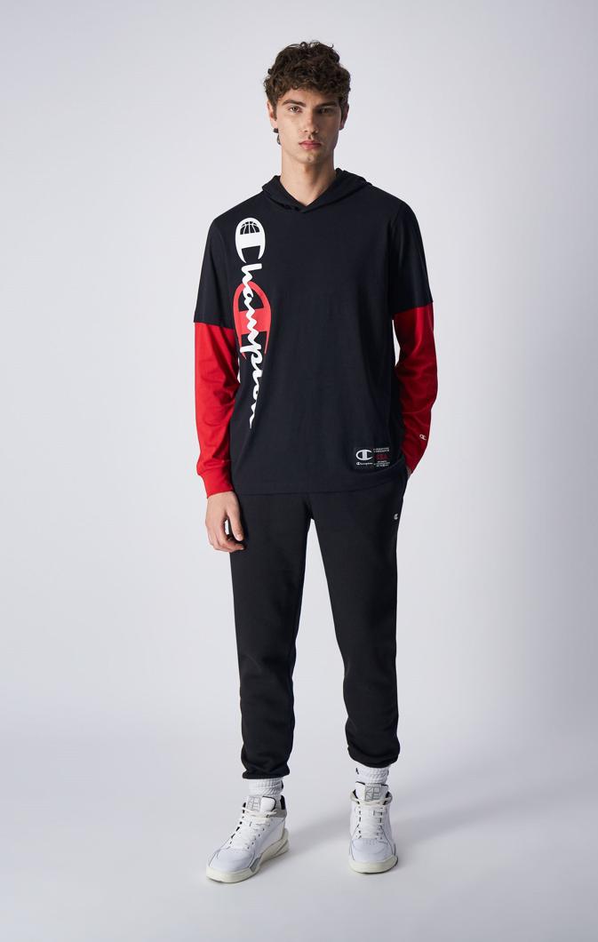 T-SHIRT LONG SLEEVE - NBK/HTR