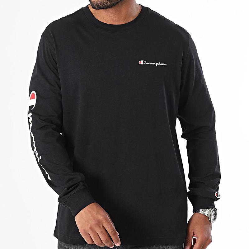 T-SHIRT LONG SLEEVE - BLACK