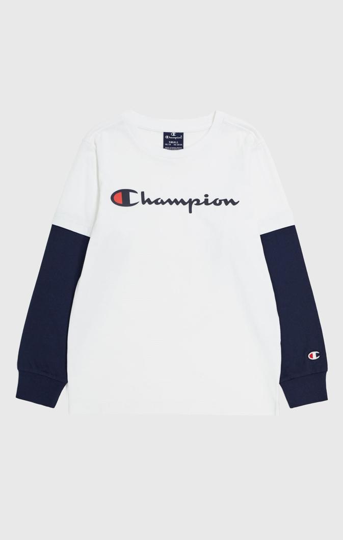 T-SHIRT LONG SLEEVE - WHT/NNY