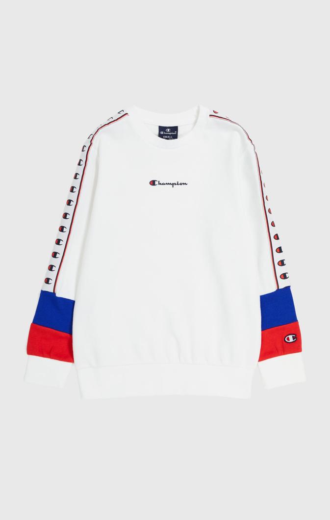 SWEATSHIRT - WHT/BVU/ROX