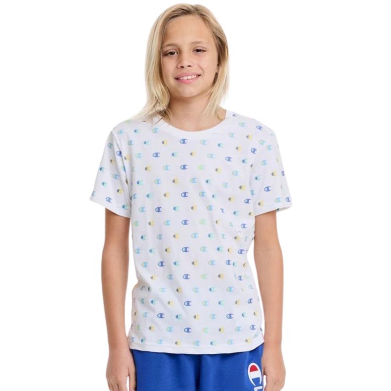 T-SHIRT - WHT/ALLOVER