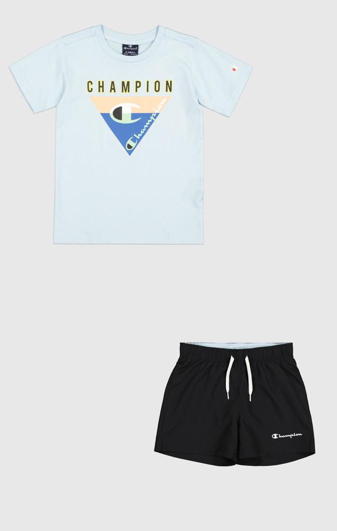 SET 2: T-SHIRT + SHORTS - WIS/NBK/WIS